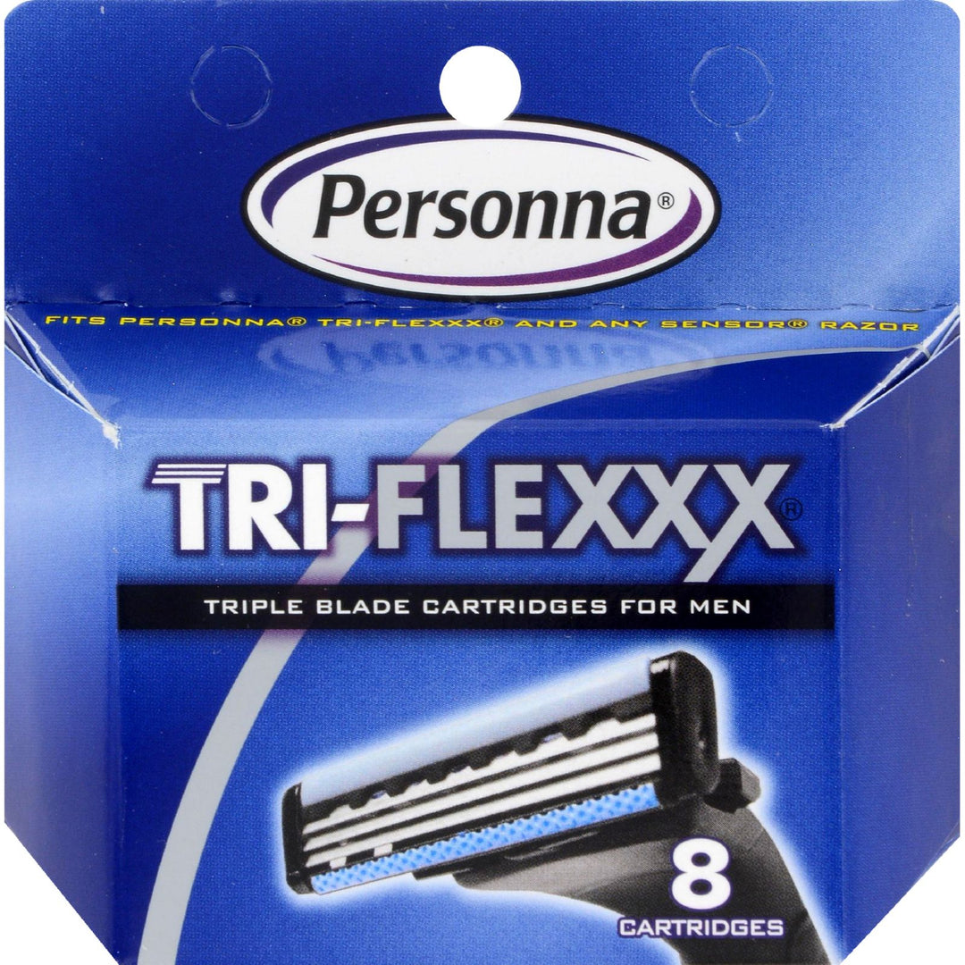 Personna Tri Flex Cartridge - 8 Pack - Maras Green